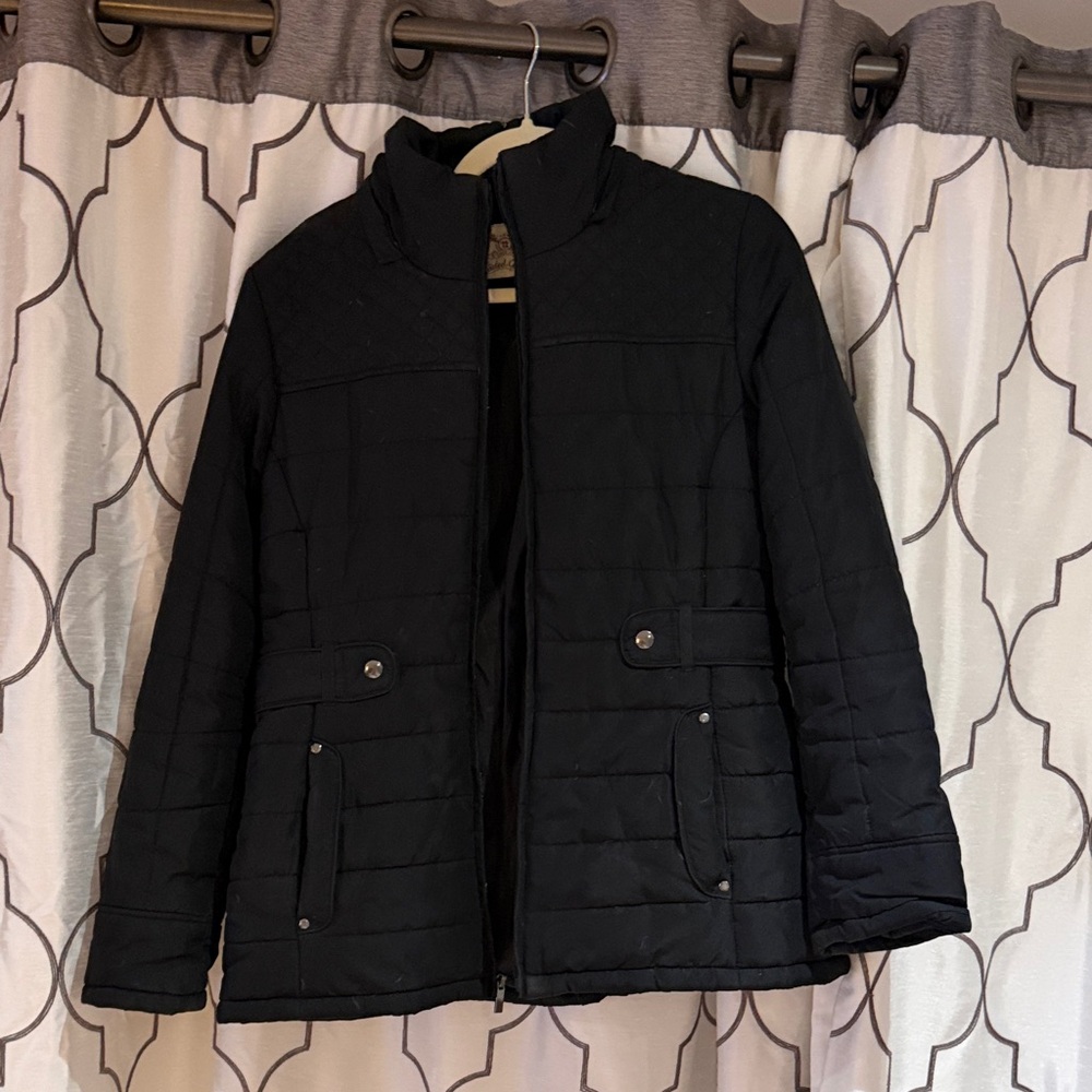 Faded Glory Black Women's Puffer Jacket